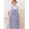 Forklædekjole bukser og bluse  Simplicity snitmønster S3088
