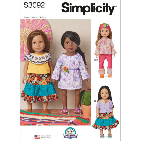 Simplicity snitmønster S3092