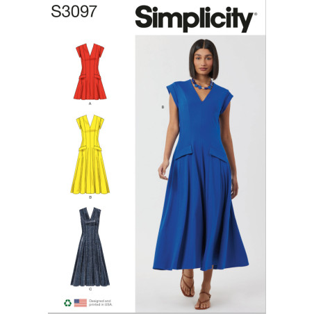 Simplicity snitmønster S3097