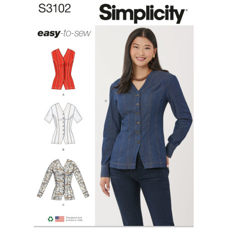 Simplicity snitmønster S3102