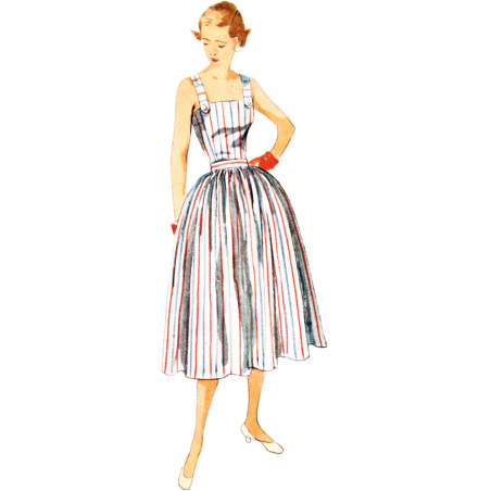 1950ér Vintage nederdel  bukser og top Simplicity snitmønster S3115