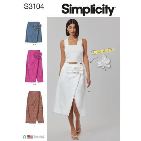 Slå-om nederde Simplicity snitmønster S3104