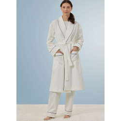 Badekåbe og pyjamasbukser til hele familien Simplicity snitmønster S3109