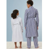Badekåbe og pyjamasbukser til hele familien Simplicity snitmønster S3109