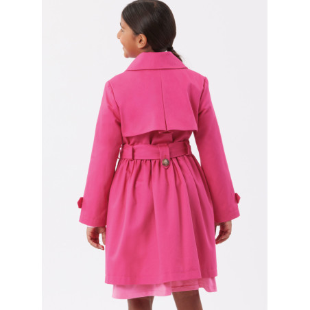 Trench Coat til piger Simplicity snitmønster S3114