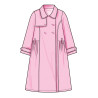 Trench Coat til piger Simplicity snitmønster S3114