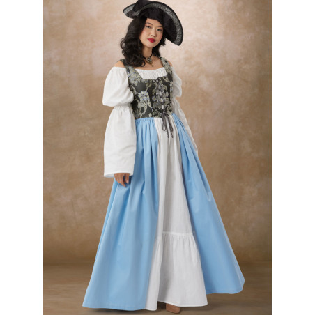 Voksen kostume dame Simplicity snitmønster S3127