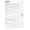 Voksen kostume dame Simplicity snitmønster S3127
