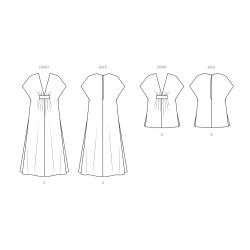 New Look N6795 – Kaftan i to længder (S-XXL)