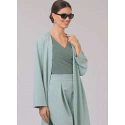 Frakke bukser og bluse snitmønster