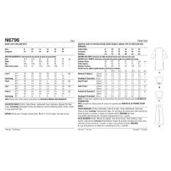 New Look N6796 – Jakke, toppe og bukser (Str. 34-44)