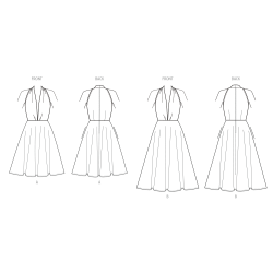 New Look N6797 – Kjole i to længder (Str. 34-44)