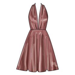 New Look N6797 – Kjole i to længder (Str. 34-44)