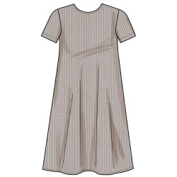 new Look N6799 – Kjole med ærme- og længdevariationer (XS-XXL)