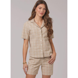 New Look N6802 symønster – Skjorte, bukser og shorts Str. 34-46