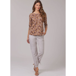 New Look N6803 symønster – Strikkede toppe og bukser Str. 34-44