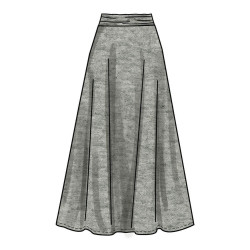 New Look N6804 symønster – Strikkede toppe og nederdele Str. S-XL