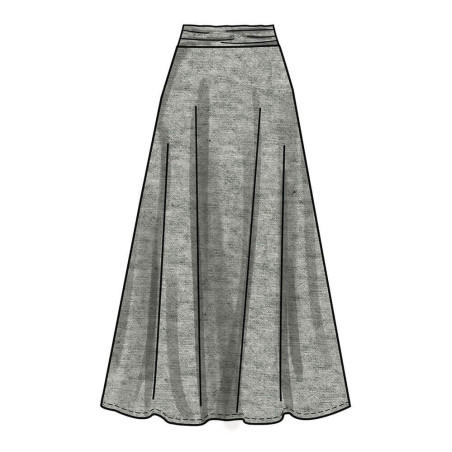 New Look N6804 symønster – Strikkede toppe og nederdele Str. S-XL