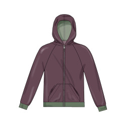 New Look N6806 symønster – Unisex hættetrøjer Str. S-XXL