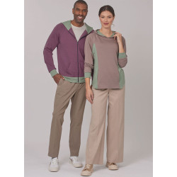 New Look N6806 symønster – Unisex hættetrøjer Str. S-XXL