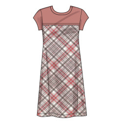 New Look N6805 symønster – Unisex nattøj Str. SX-XL