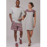 New Look N6805 symønster – Unisex nattøj Str. SX-XL