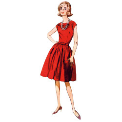 1960ér vintage  Kjole symønster