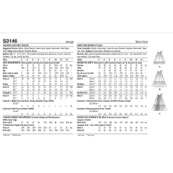 Sommerkjole til piger symønster S3146