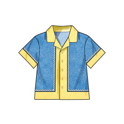 Babytøj skjorte og shorts symønster S3145