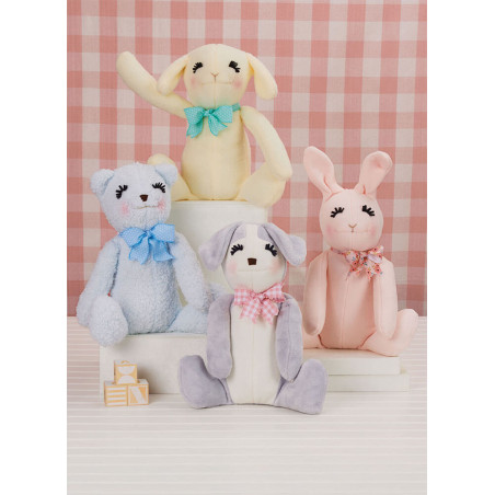Siddende bamse Simplicity snitmønster S3157 os