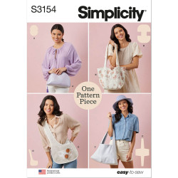 Tasker Simplicity snitmønster S3154 os