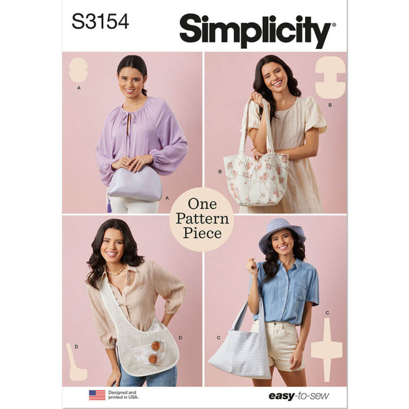 Tasker Simplicity snitmønster S3154 os