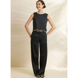 Bluse top og lange bukser Simplicity snitmønster S3141