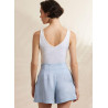 Shorts og  lange bukser med læg Simplicity snitmønster S3137