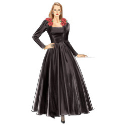 Aftenkjole snitmønster