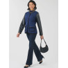 Modelbillede af New Look N6812 vest stil – sporty look i et moderne snit.