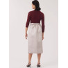New Look N6813 snitmønster, omslagsnederdel – afslappet hverdagslook med feminint snit.