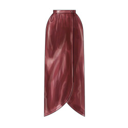 New Look N6813 snitmønster, lang omslagsnederdel stil B – elegant længde med let fald.