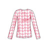 Modelbillede af New Look N6814, komfortabel bluse og nederdel med moderne snit.