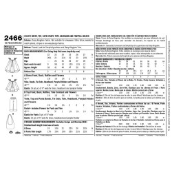 Pigekjole, taske og bukser  snitmønster