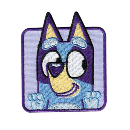 Bluey strygemærke, strygemærke Bluey, strygemærker til tøj