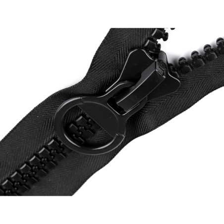 Kraftig plast lynlås 60–90 cm til jakker og frakker