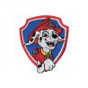 Broderet strygemærke Marshall Paw Patrol 7x6 cm til børnetøj og tekstiler