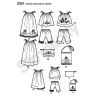 Sommerkjole og taske Simplicity snitmønster S2391