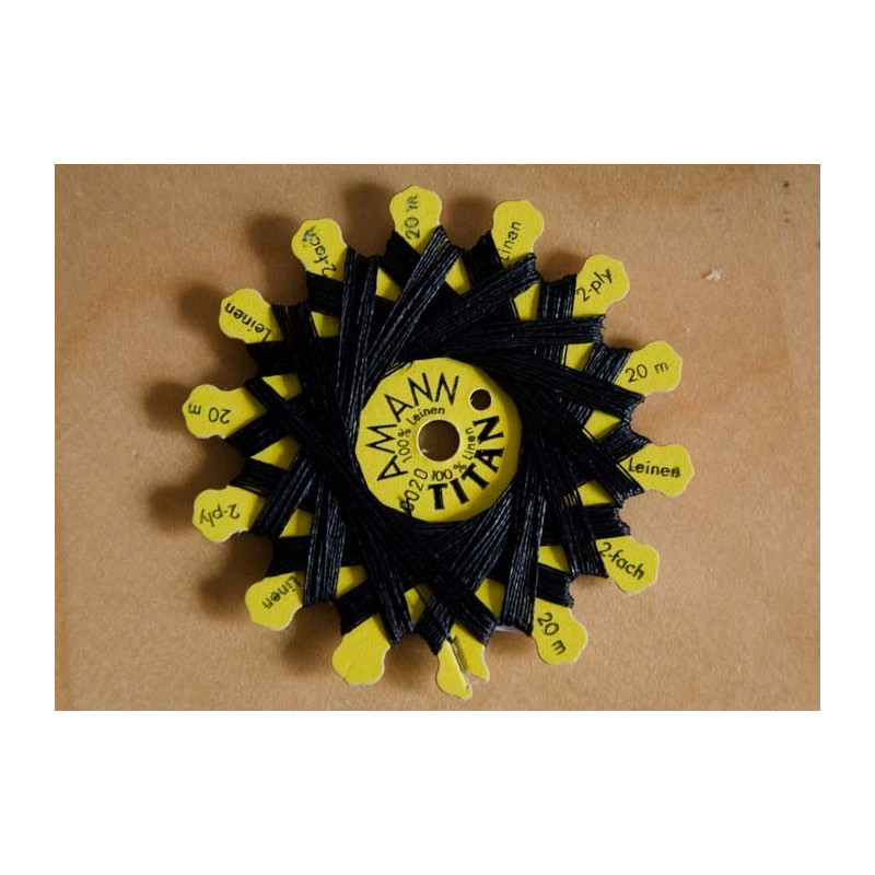 Kinesertråd, 2-trådet, 100% Hør