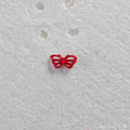 Sommerfugl knap m/øje, 10mm