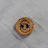 Knap 48mm træ 2-hul, Eyelet