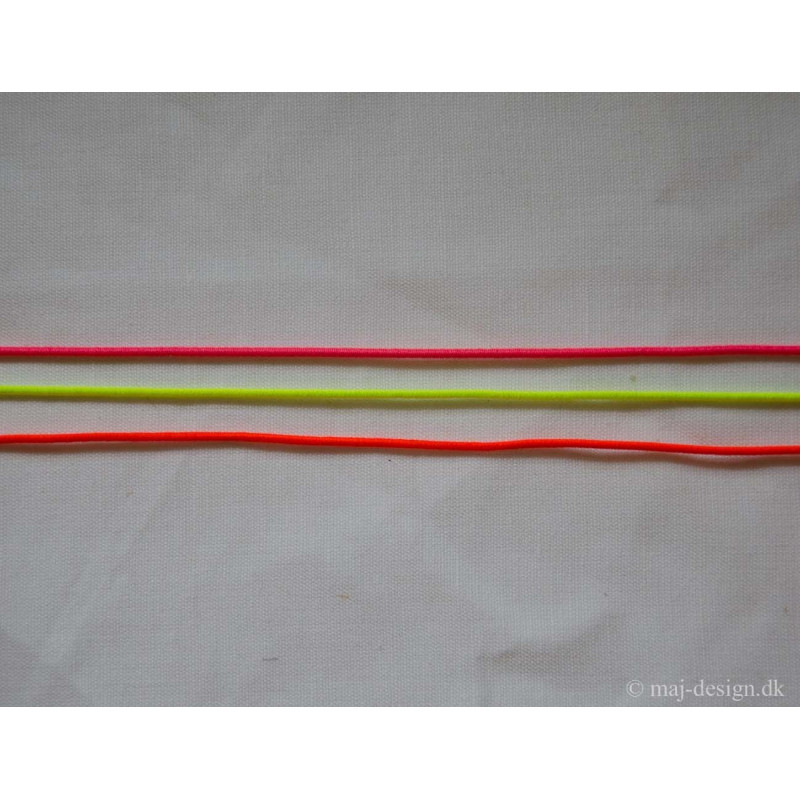 Anoraksnor, elastik 2mm