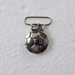 Seleclips med fodbold 25mm