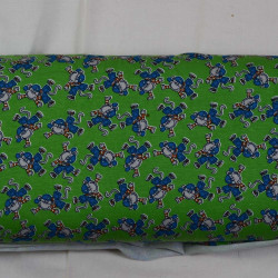 Børne stof med aber  Bomuld/lycra